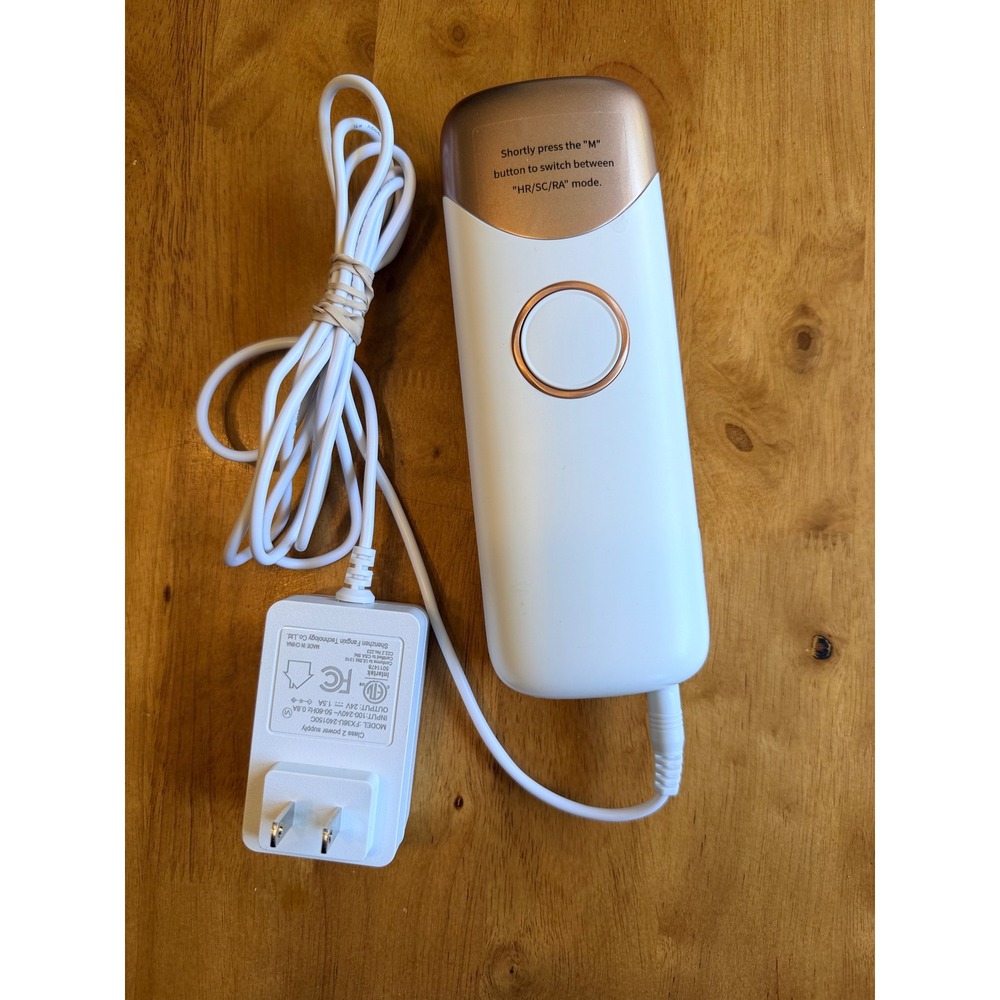 Hand-held Laser Hair Removal Device CT05 White Rose Gold IPL Epilator with Power